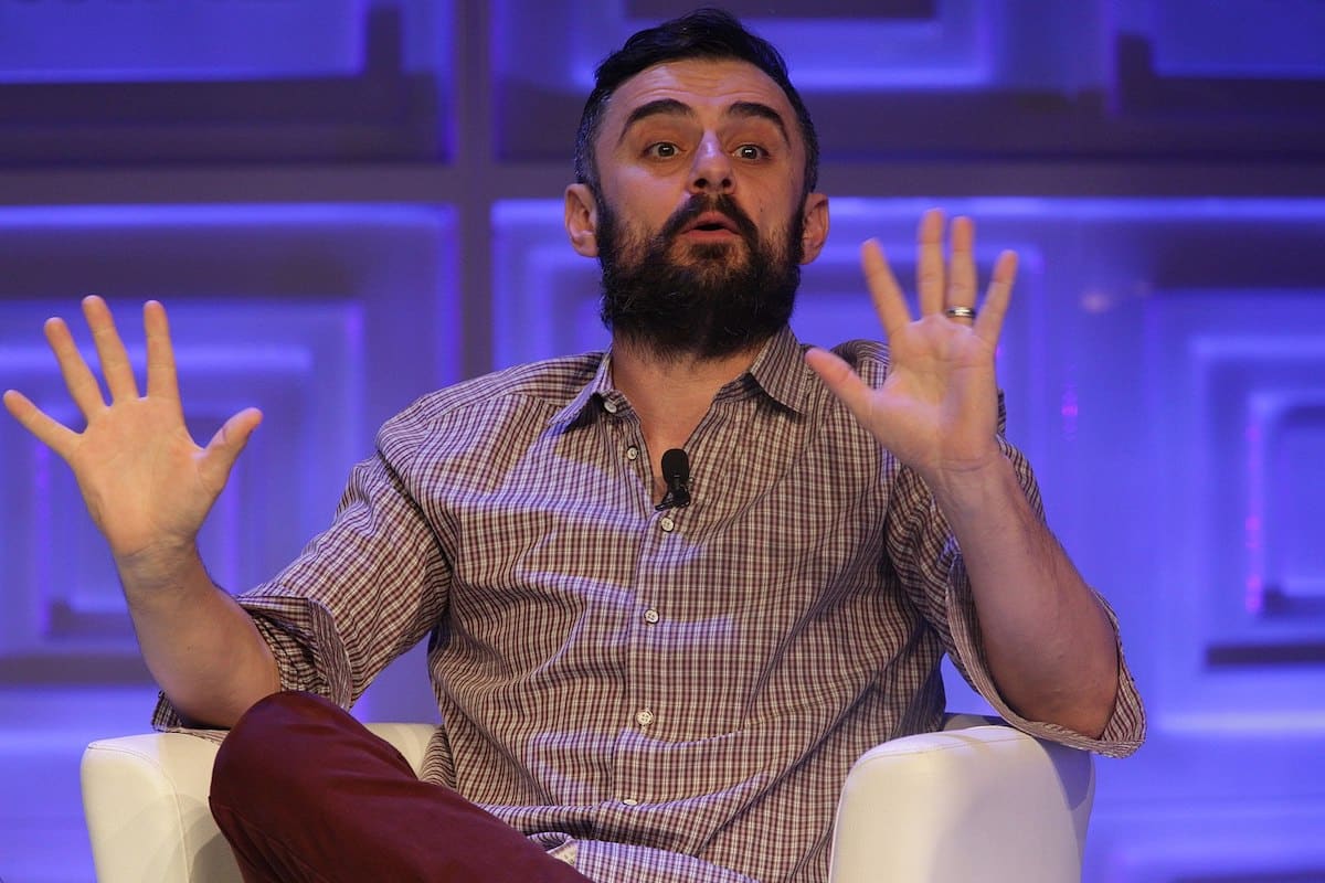 Gary Vaynerchuk speaking at a conference