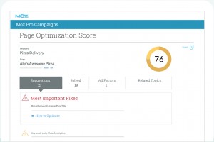 Page Optimization Feature