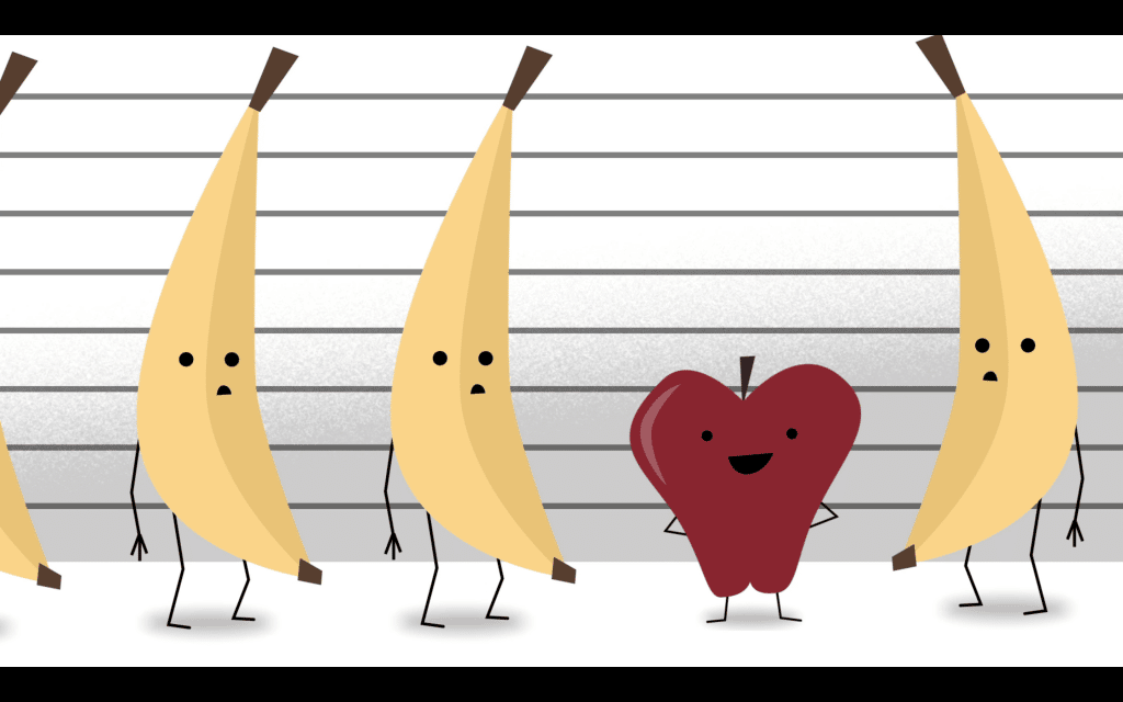 bananas and apple should you trust unanimous decisions?