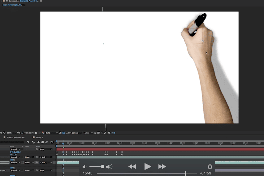 whiteboard animation after effects