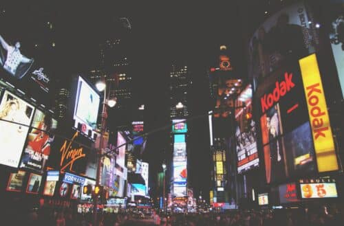 times square viral video ads