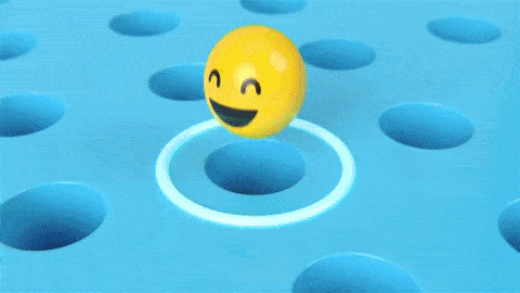 bouncing emoji ball gif