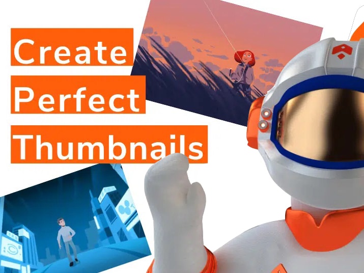 text: Create Perfect Thumbnails and examples